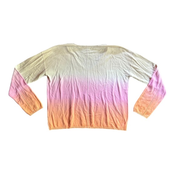 Revolve Sanctuary Horizon Ombre Pink Tan Orange Sweater Size Small - Picture 4 of 7